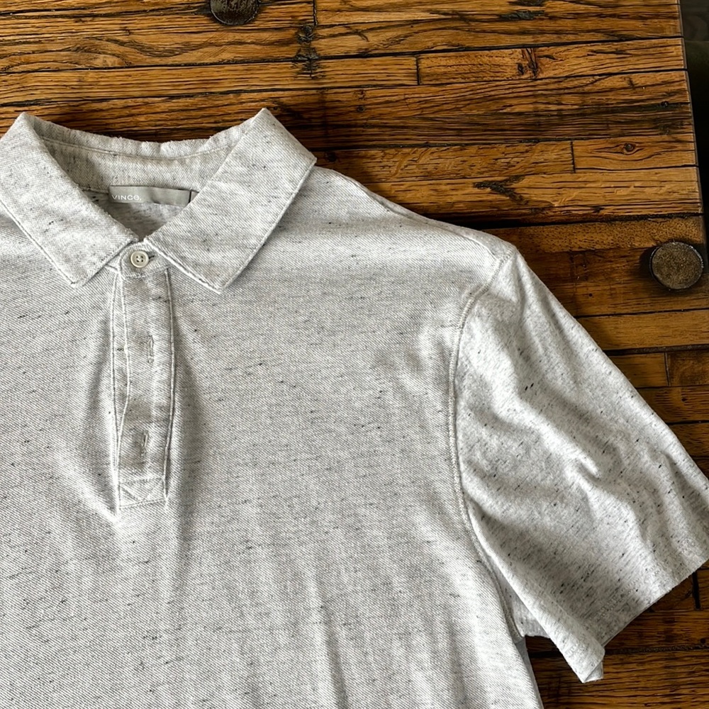 Vince salt and pepper polo